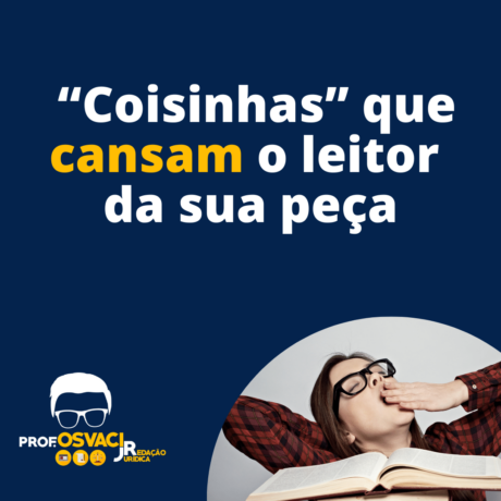  “Coisinhas” que cansam o leitor da sua peça