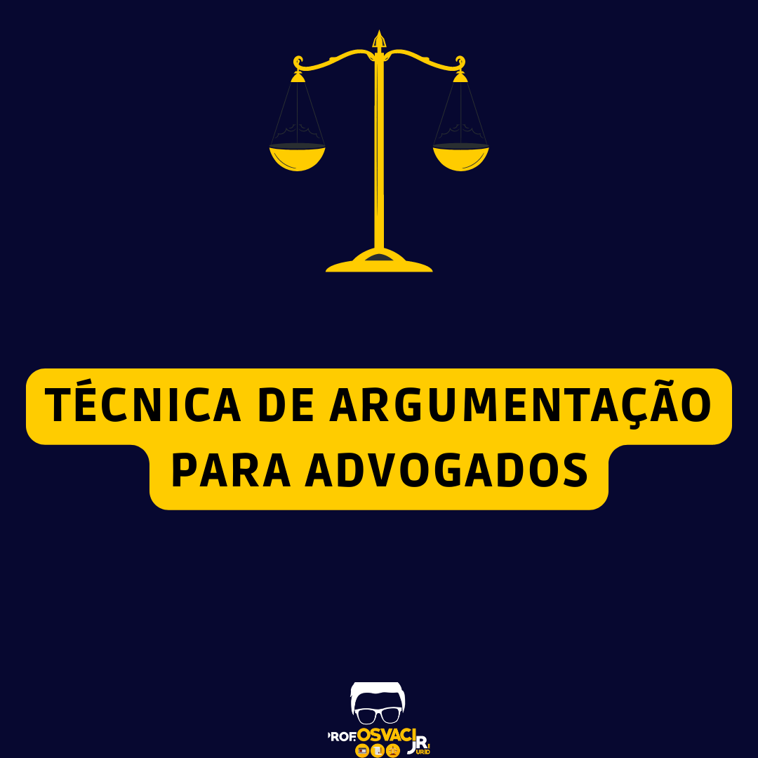 Hoje vou passar uma técnica de argumentação muito eficaz, a ser utilizada principalmente por advogados. Trata-se da técnica da nominalização.
