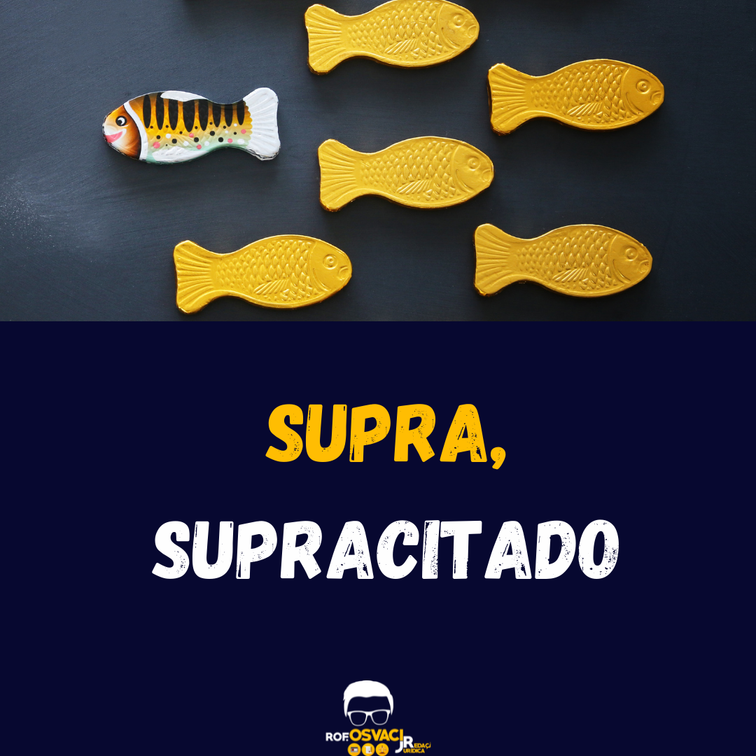 Exemplos contextuais como supracitado ou supra citado, ou ainda, supracitado? Hoje vamos falar sobre quais, eu Osvaci Júnior recomendo.