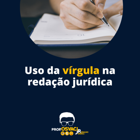 Uso da vírgula na redação jurídica