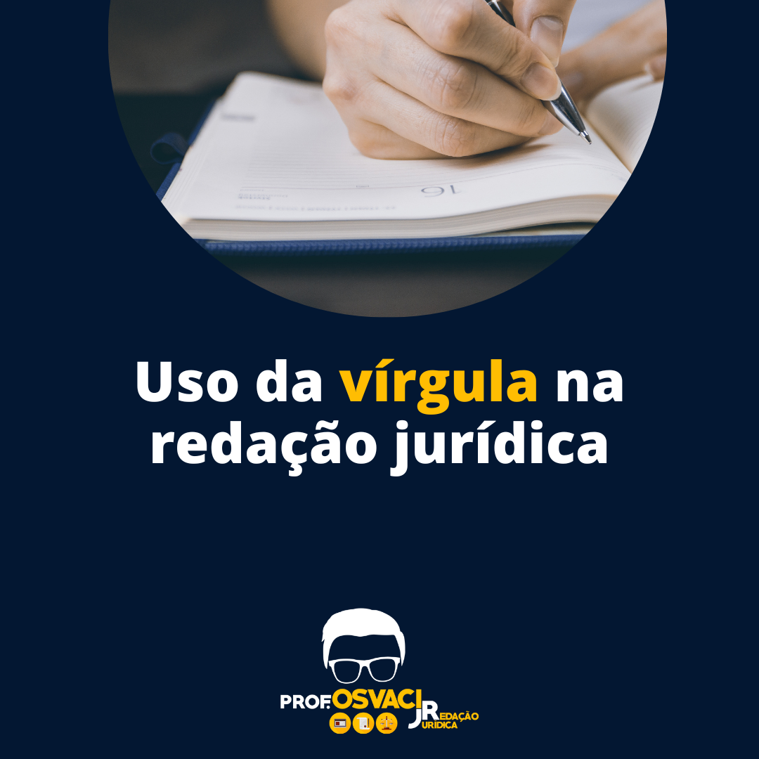Uso da vírgula na redação jurídica