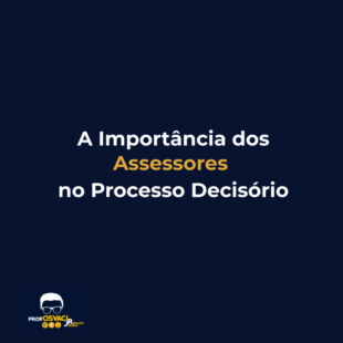 a importancia dos assessores no processo decisorio